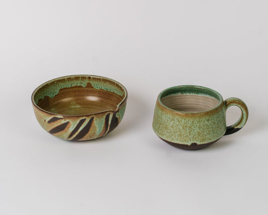 Matcha Bowl in Lichen