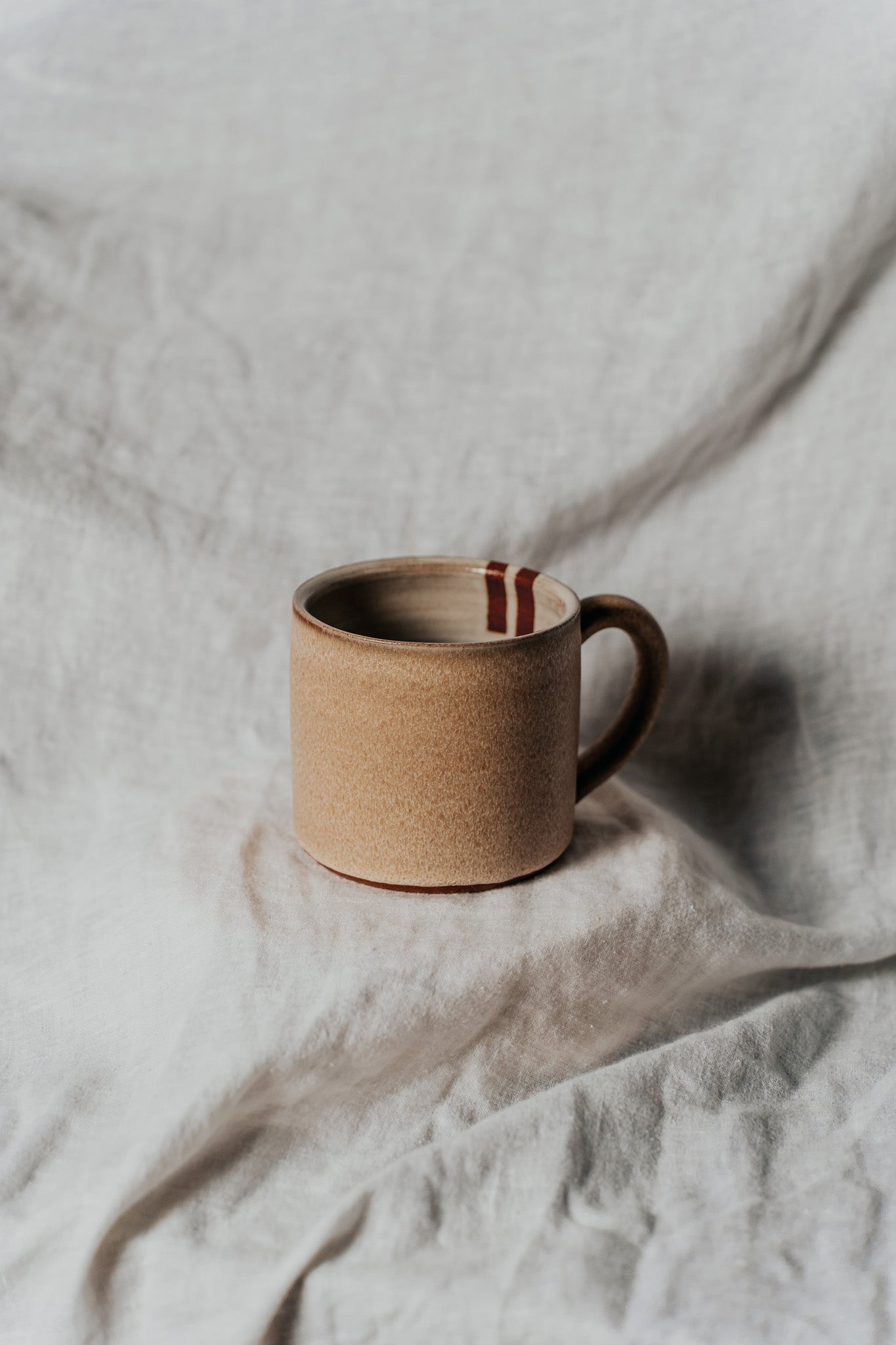 Focus Mug in Peach Lizard