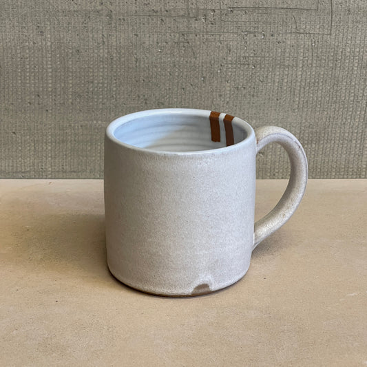 Focus Mug in Peach Lizard