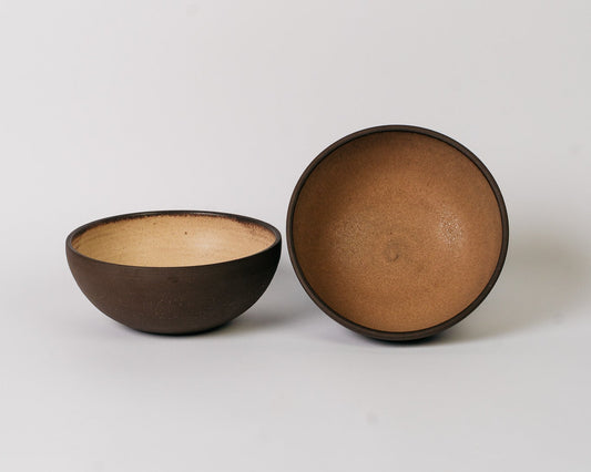 Every Day Bowl in Grit Inside