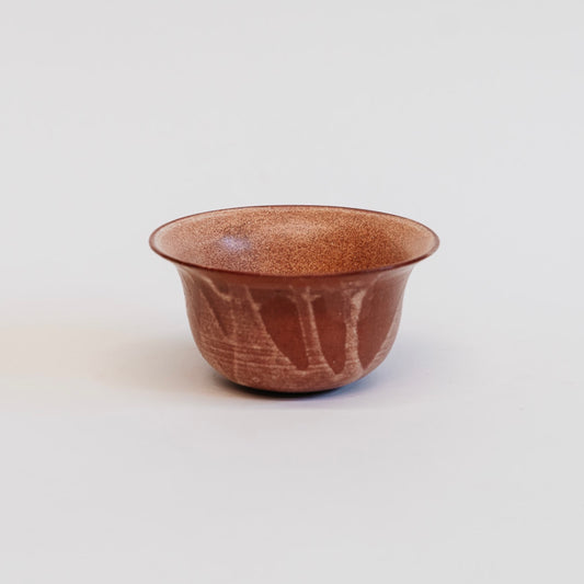 tea cup in red dust