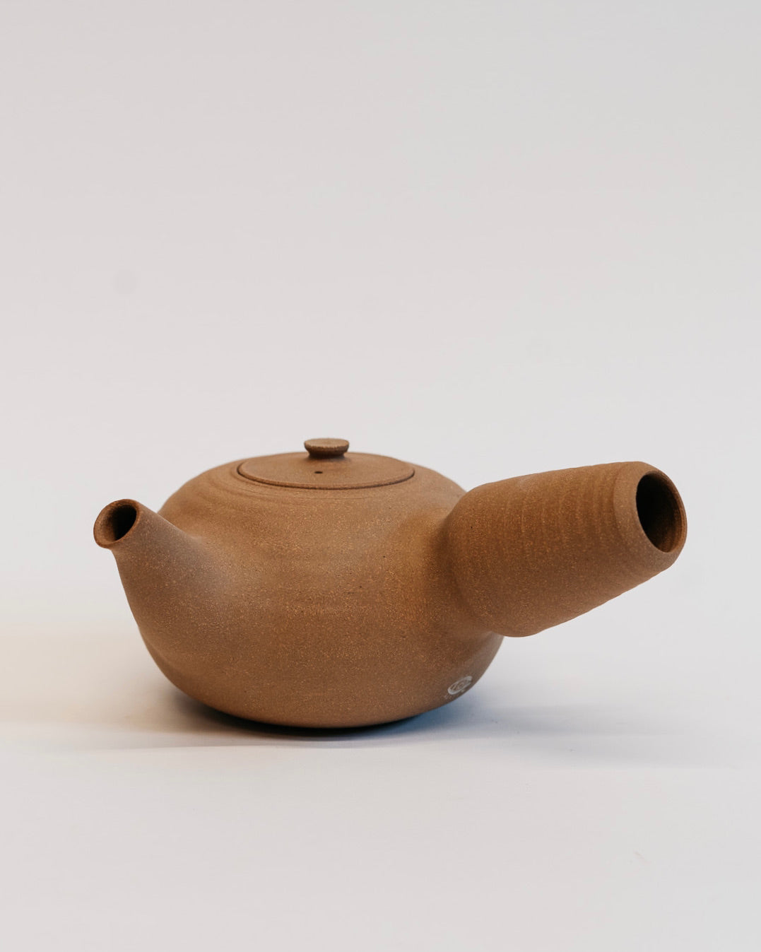 Raw Side Handle Tea Pot