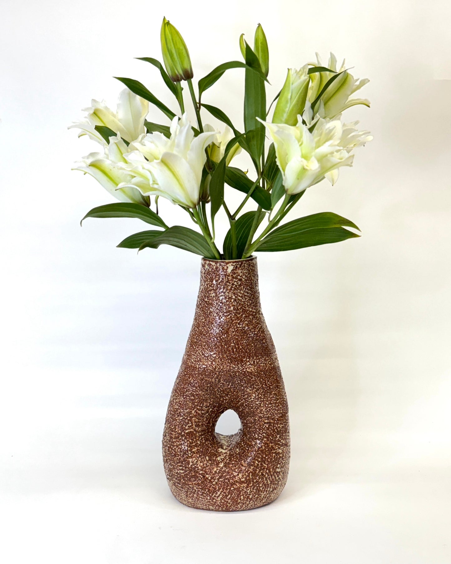 Sculptural Desert Drift Vase